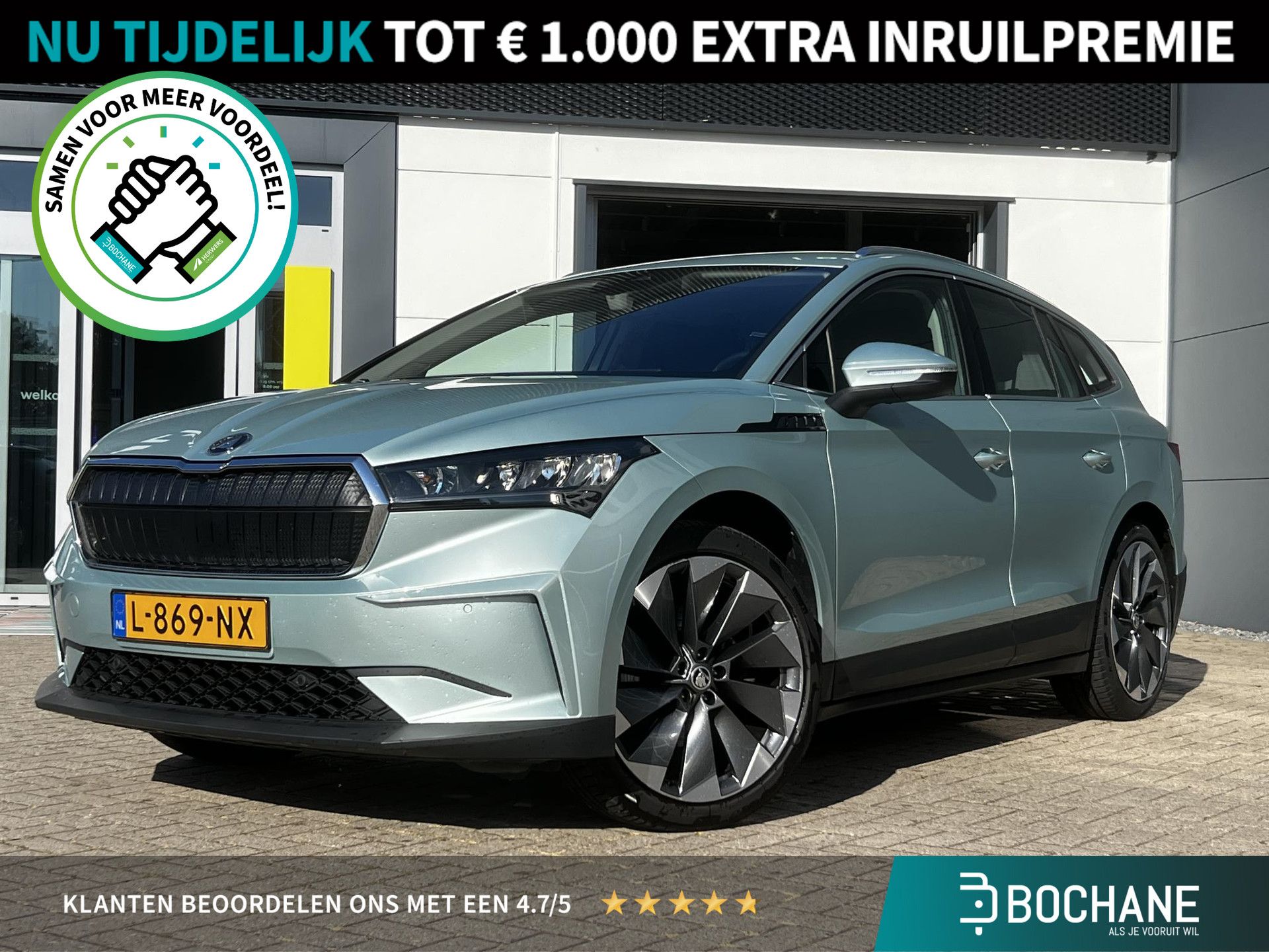 Skoda EnyaqiV financial lease – kenteken L-869-NX