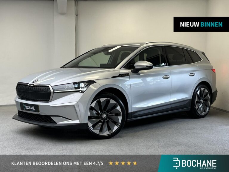 Skoda EnyaqiV met kenteken L-906-SV – vooraanzicht