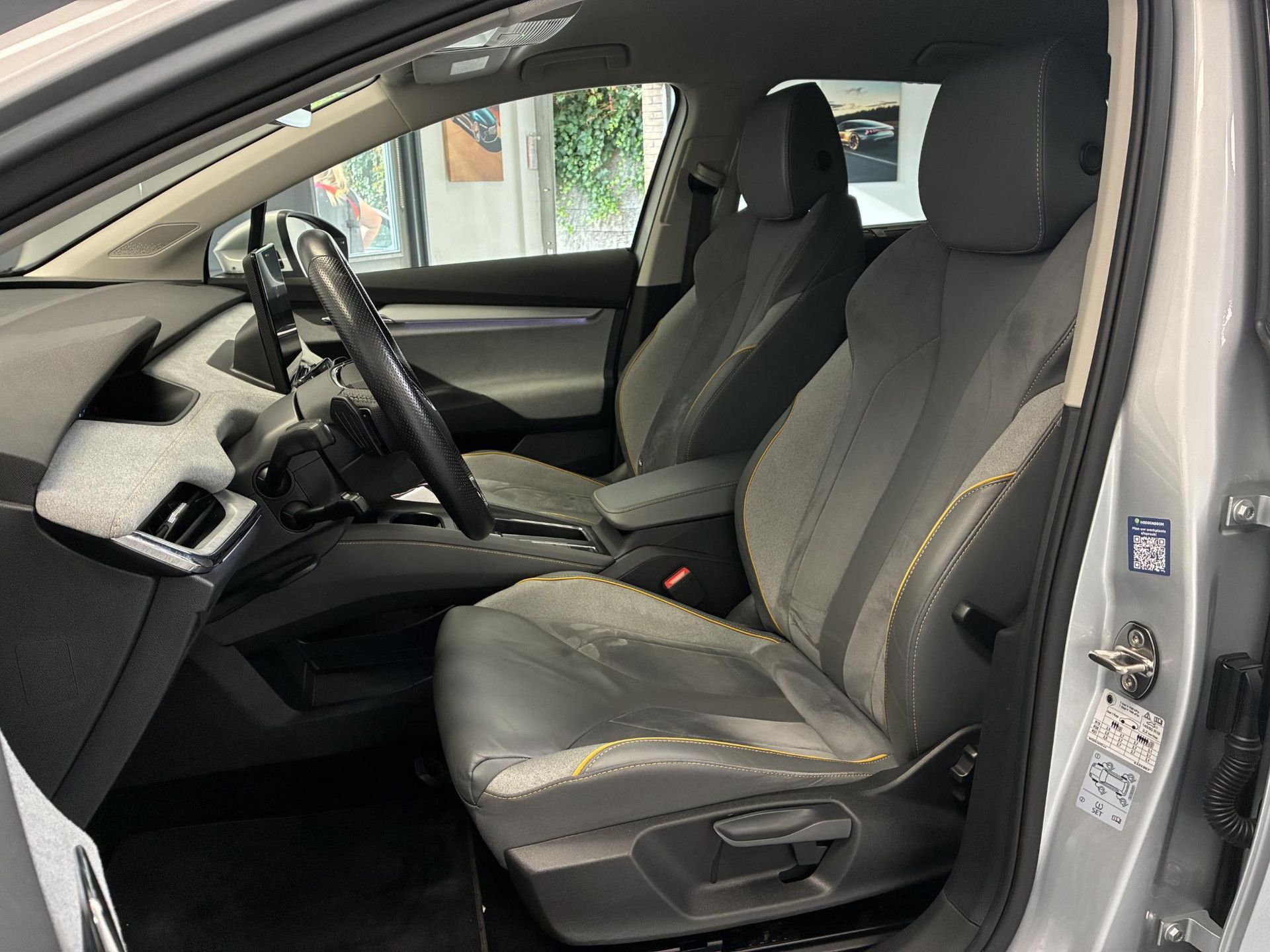 Skoda EnyaqiV met kenteken L-906-SV – dashboard
