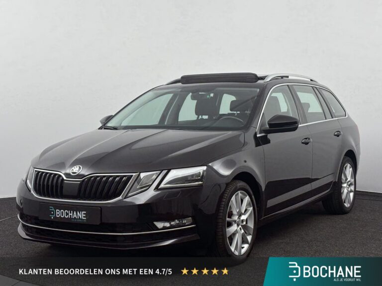 Skoda Octavia met kenteken T-153-ZK – vooraanzicht