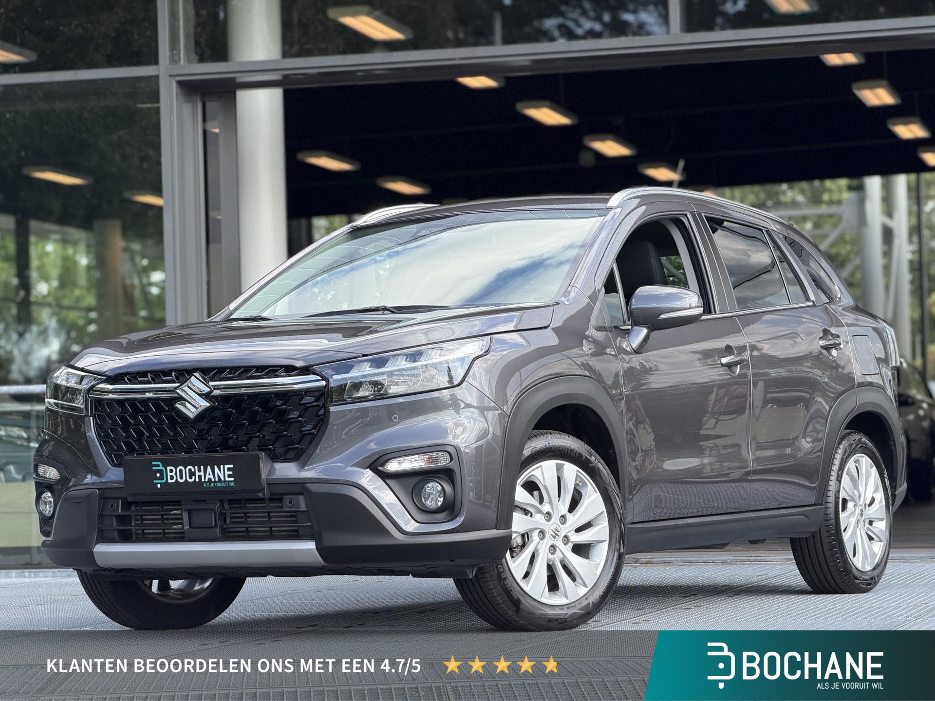 Suzuki S-Cross met kenteken Z-839-LD – vooraanzicht