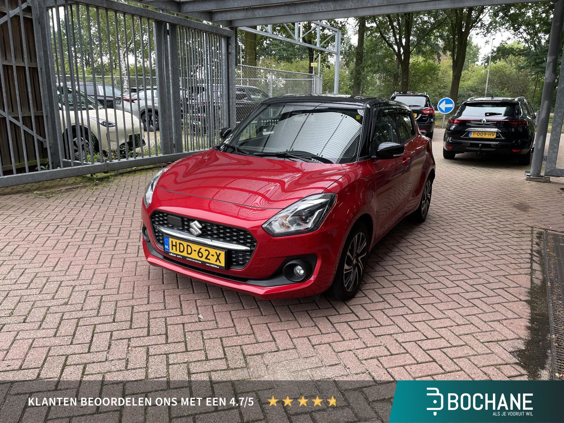 Suzuki Swift met kenteken HDD-62-X – vooraanzicht