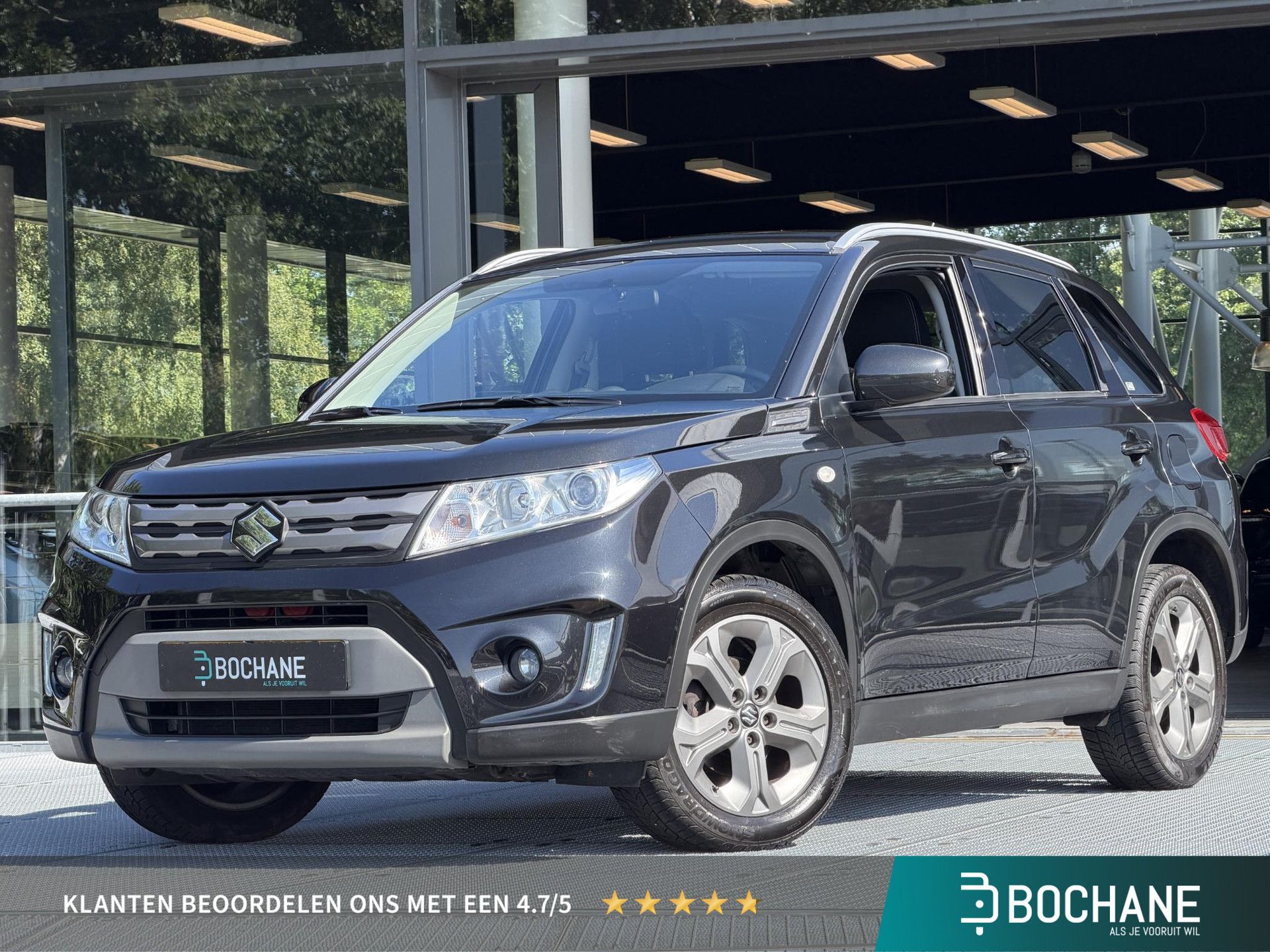 Suzuki Vitara met kenteken KPD-28-P – vooraanzicht