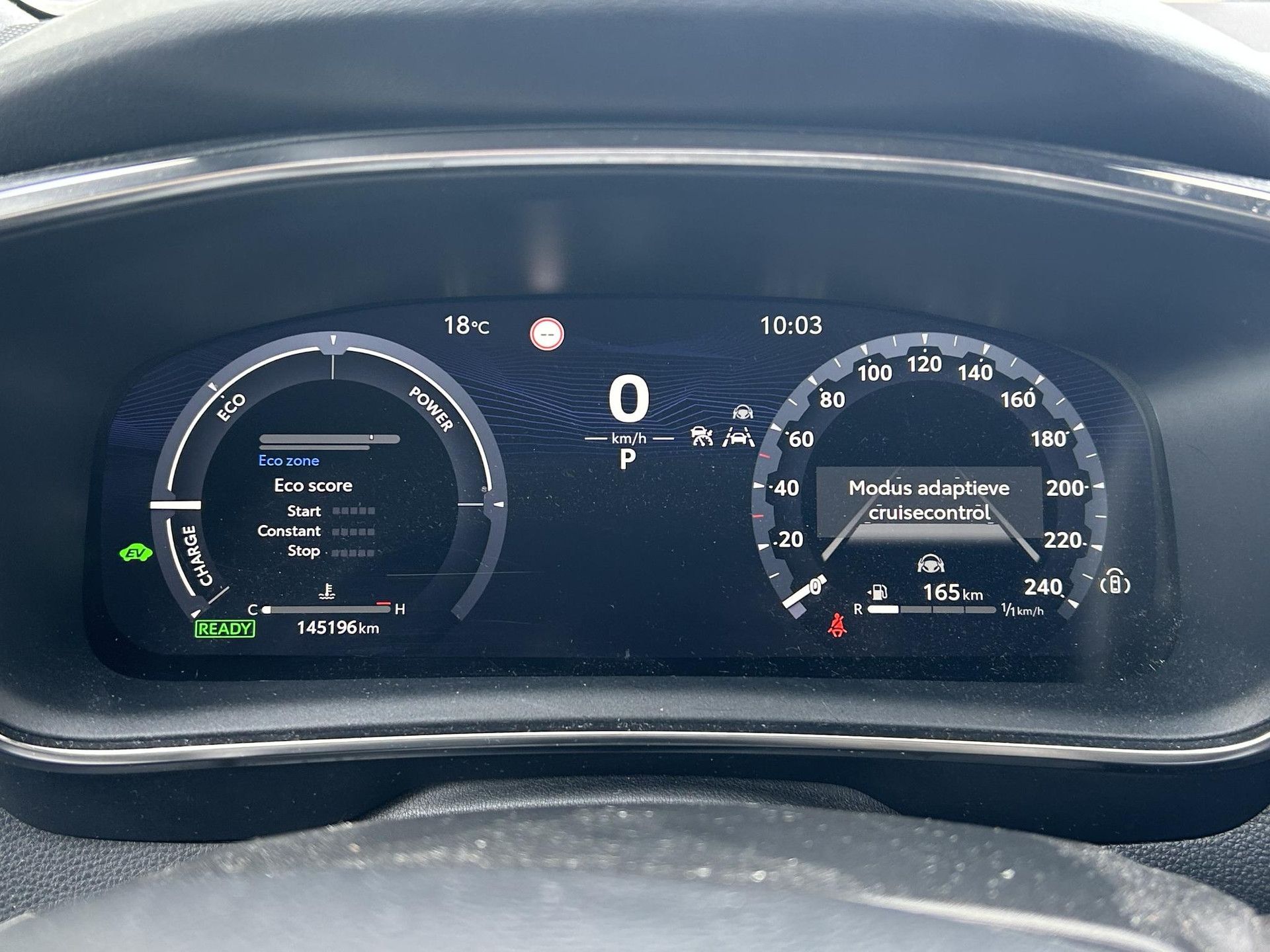 Toyota Corolla met kenteken T-804-LR – dashboard