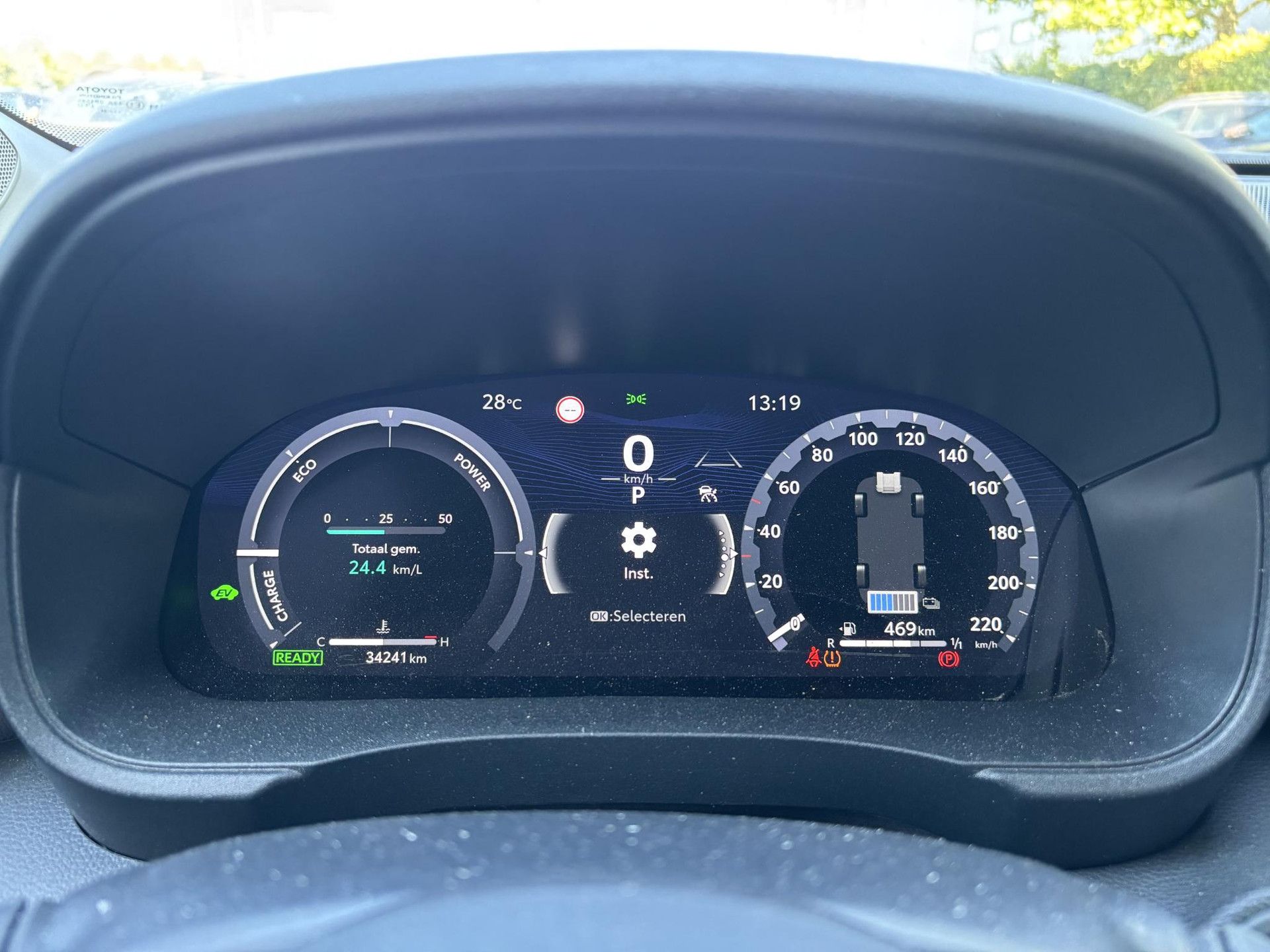 Toyota YarisCross met kenteken GSX-96-G – dashboard