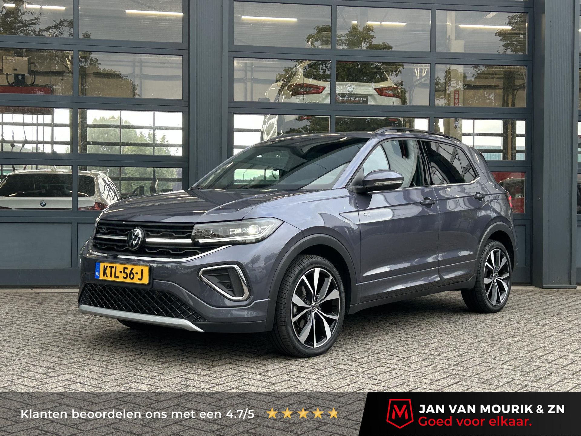Volkswagen T-Cross met kenteken KTL-56-J – vooraanzicht