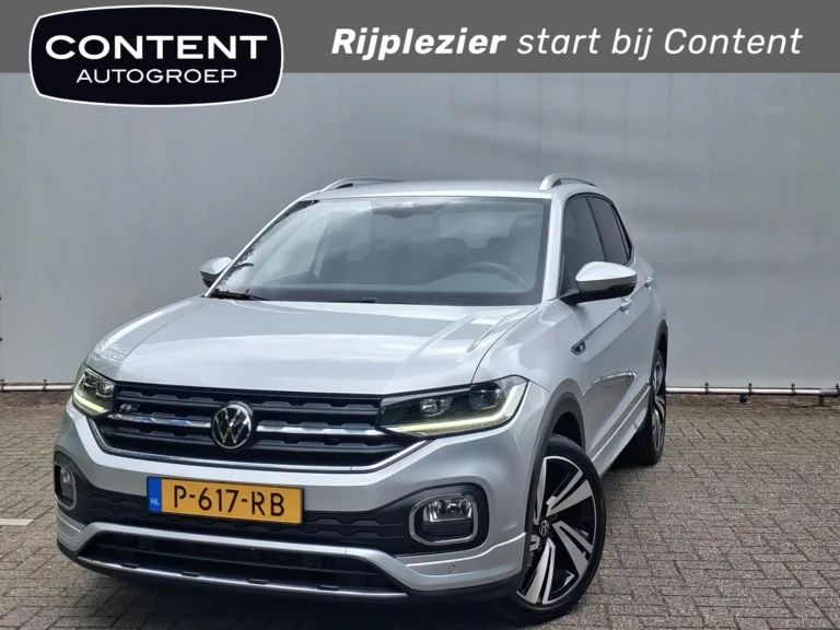 Volkswagen T-Cross met kenteken P-617-RB – vooraanzicht