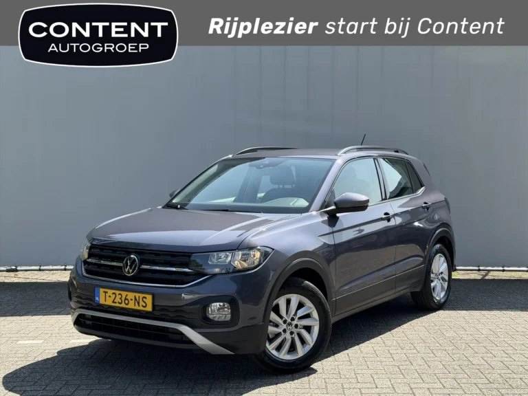 Volkswagen T-Cross met kenteken T-236-NS – vooraanzicht