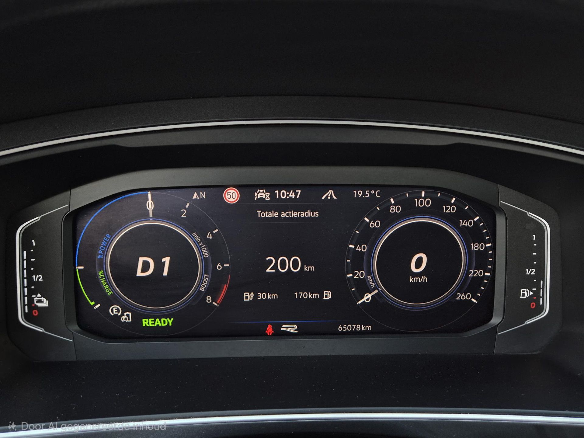 Volkswagen Tiguan met kenteken KLV-09-N – dashboard