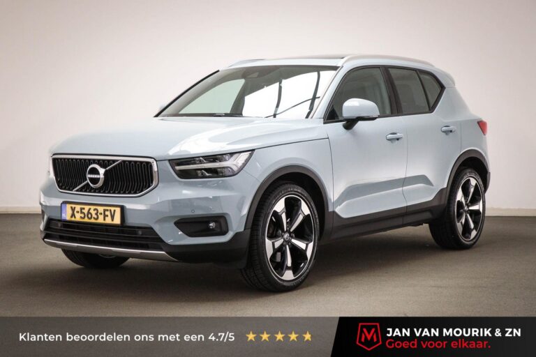 Volvo XC40 met kenteken X-563-FV – vooraanzicht