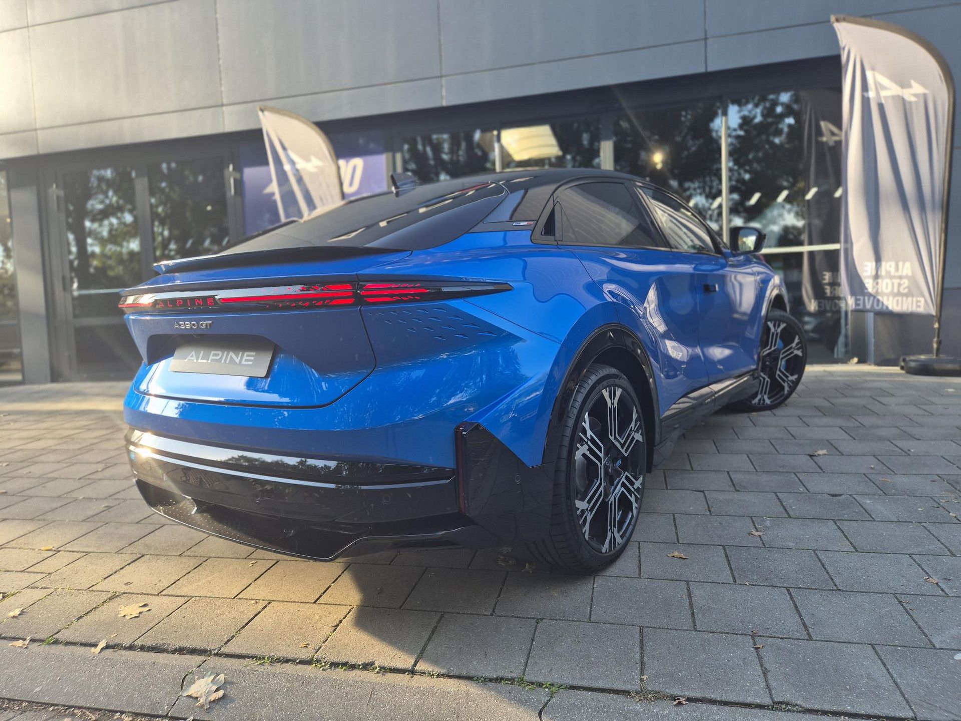 Alpine A390 met kenteken 55946 – autofoto 2