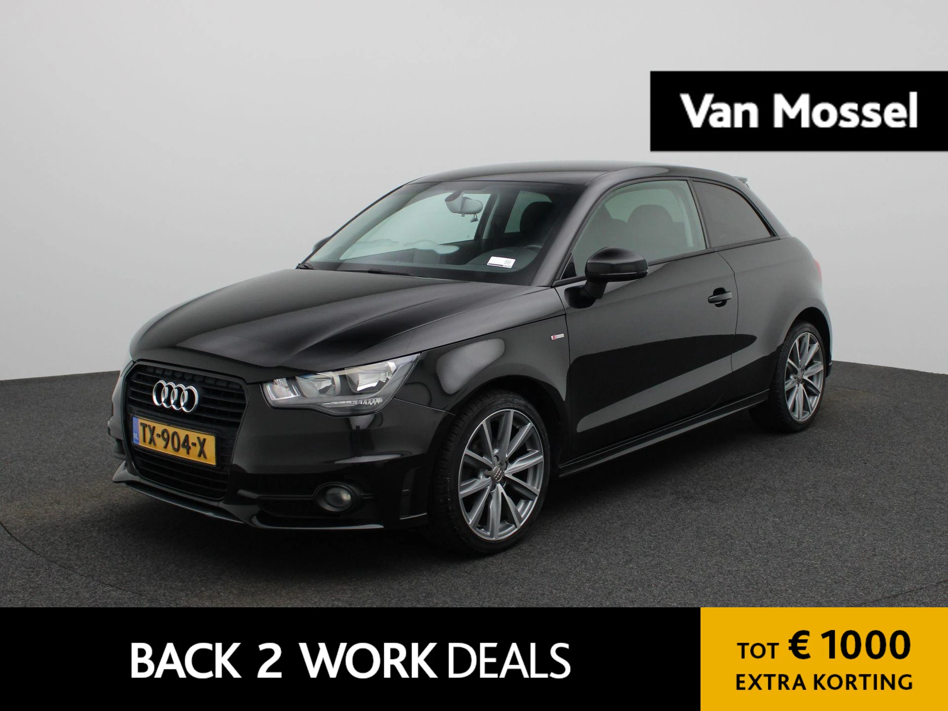 Audi A1 met kenteken 51100 – autofoto 2
