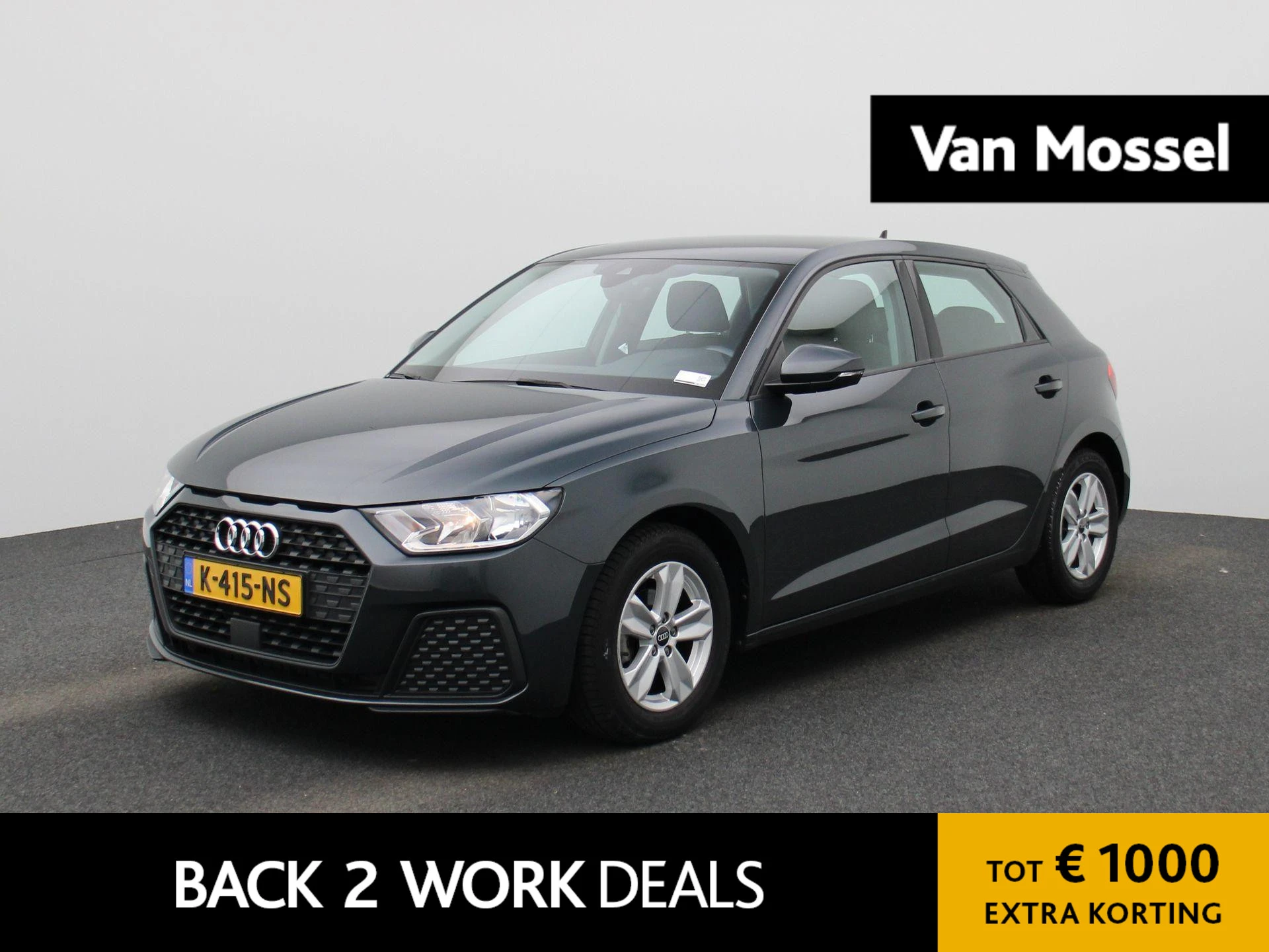 Audi A1 Sportback met kenteken 60100 – autofoto 2