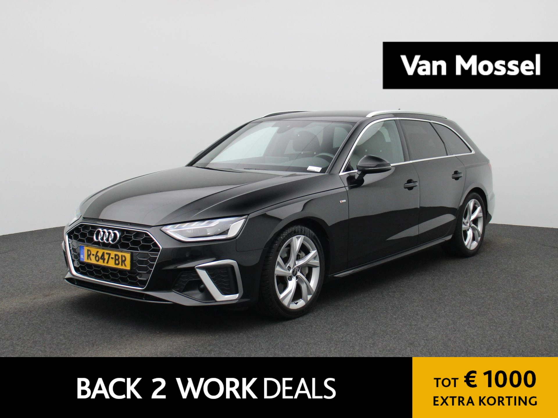 Audi A4 met kenteken R-647-BR – autofoto 2