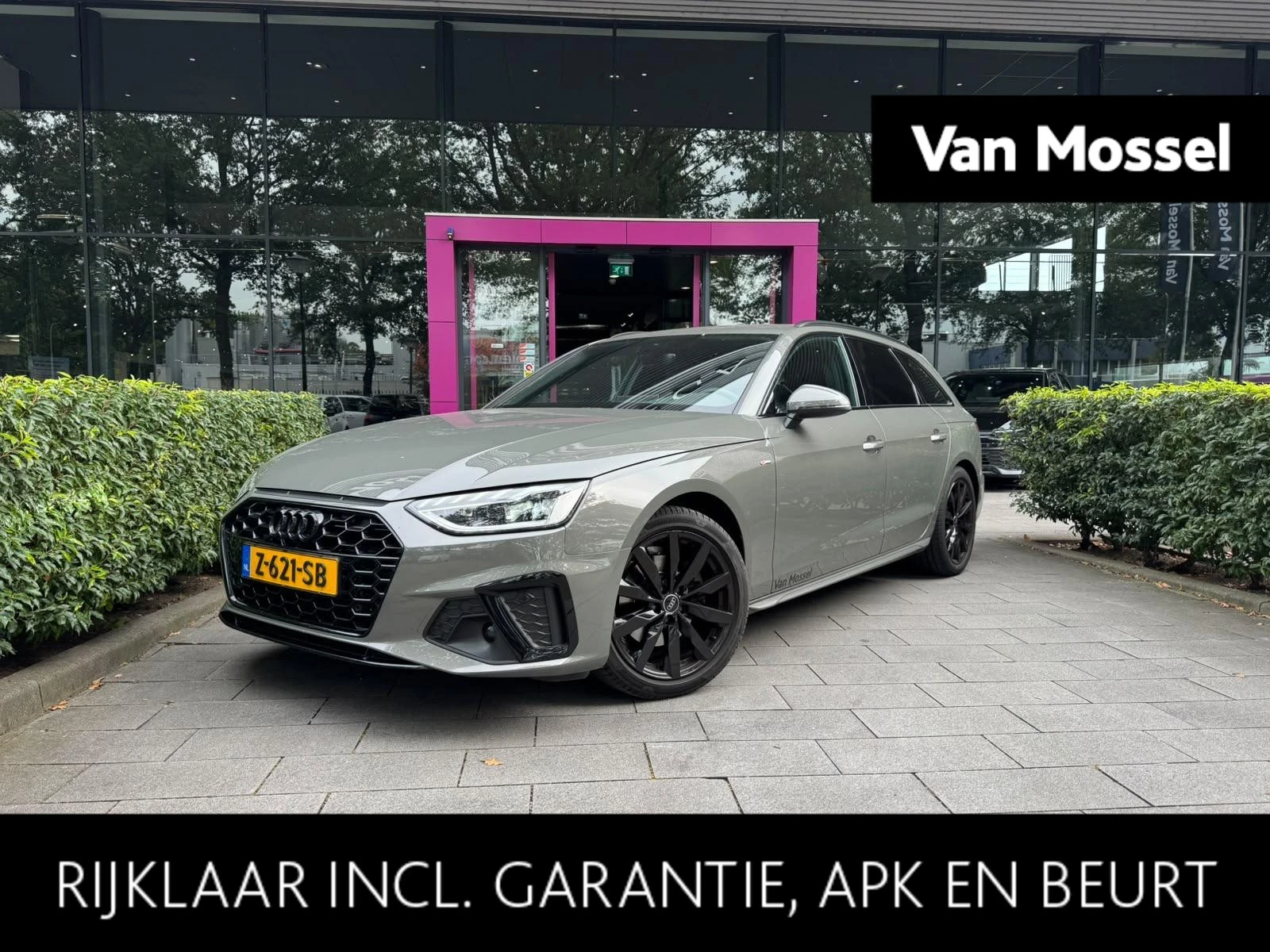 Audi A4 met kenteken Z-621-SB – autofoto 2