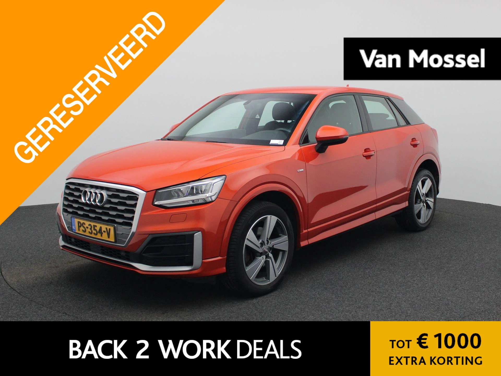 Audi Q2 met kenteken 63100 – autofoto 2