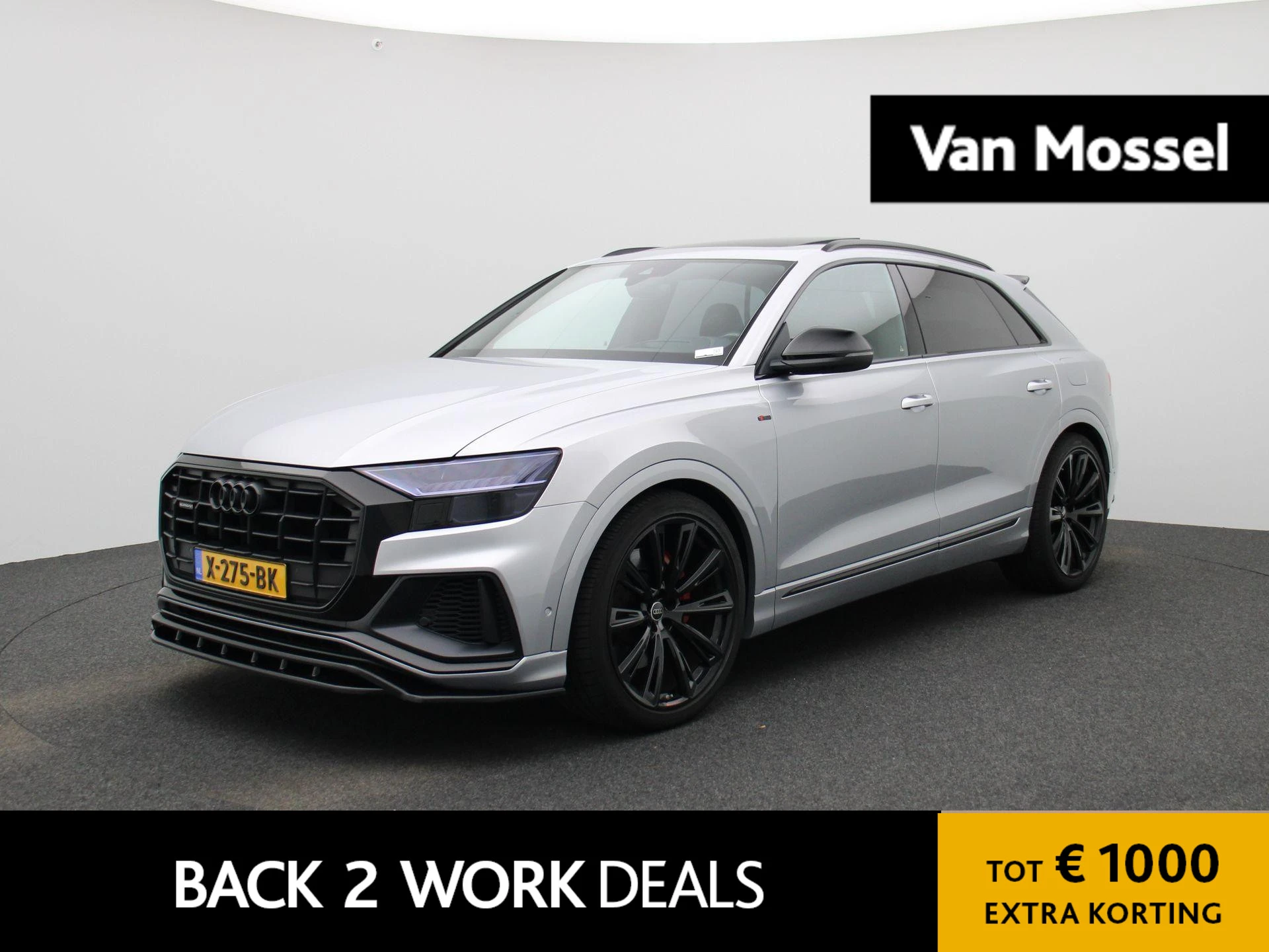 Audi Q8 met kenteken X-275-BK – autofoto 2