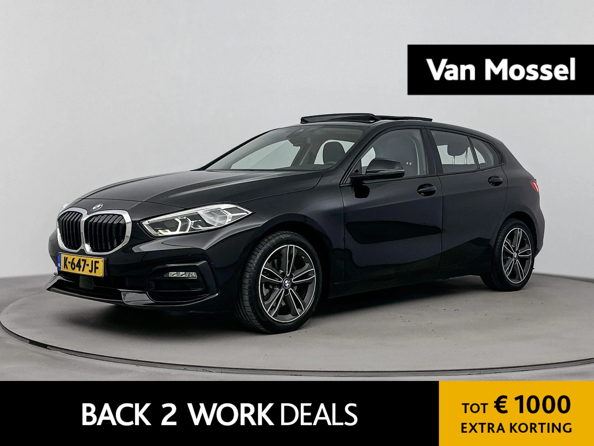 BMW 1-serie met kenteken K-647-JF – autofoto 2