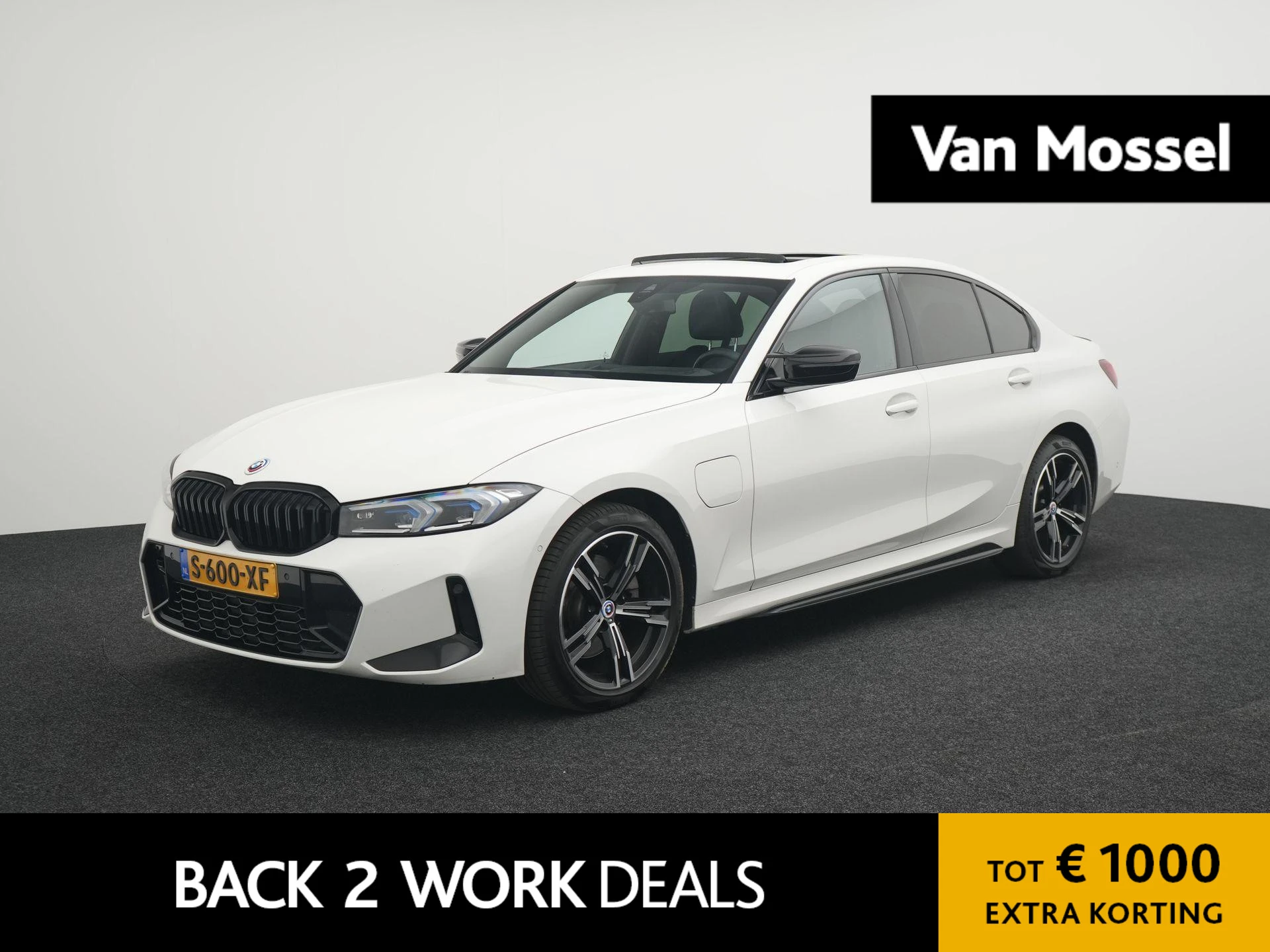 BMW 3-Serie met kenteken 66 – autofoto 2