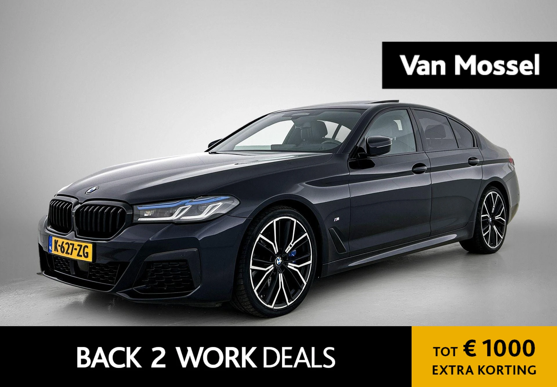 BMW 5-serie met kenteken K-627-ZG – autofoto 2