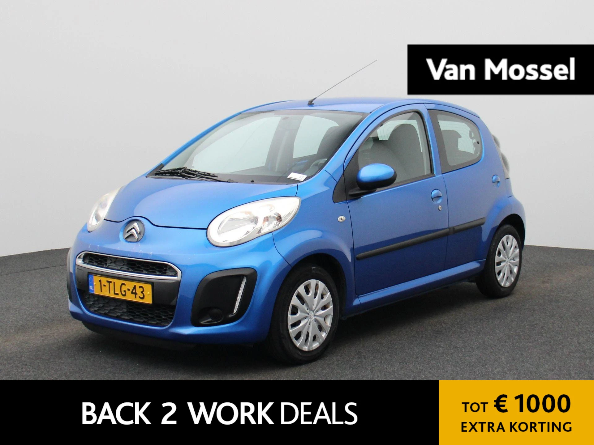 Citroën C1 met kenteken 51100 – autofoto 2