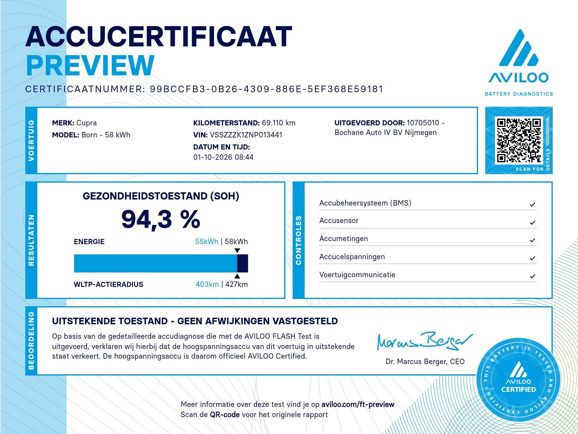 CUPRA Born met kenteken R-567-BK – autofoto 5