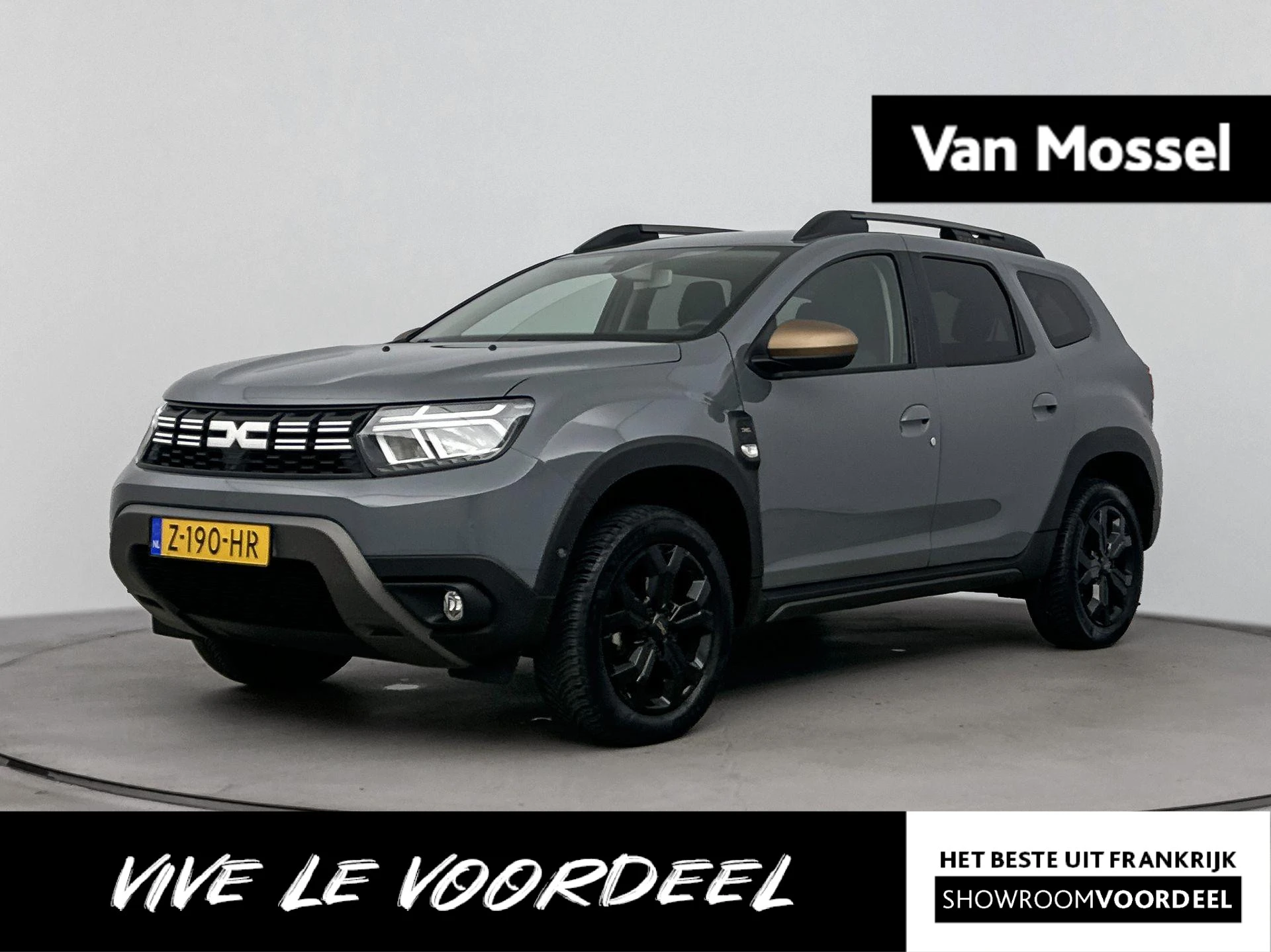Dacia Duster met kenteken Z-190-HR – autofoto 2