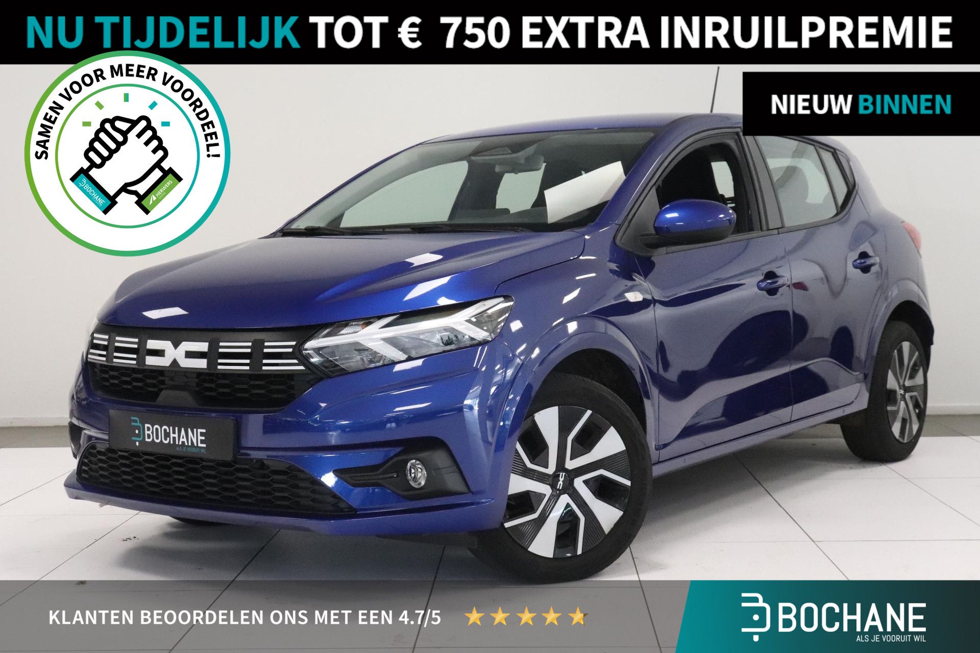 Dacia Sandero financial lease – kenteken HZT-57-D