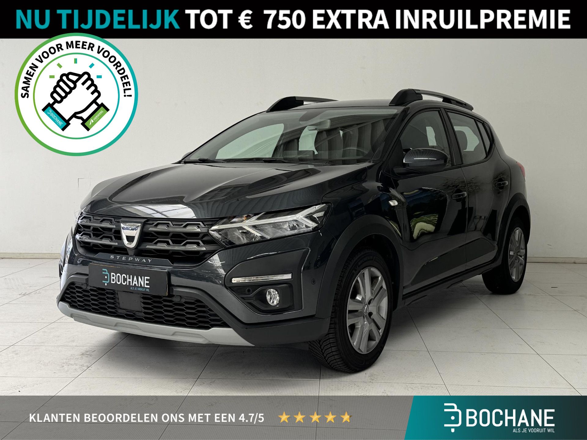 Dacia SanderoStepway financial lease – kenteken P-874-VJ