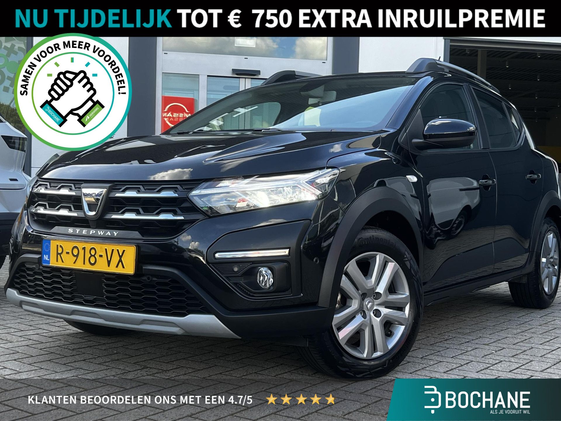 Dacia SanderoStepway financial lease – kenteken R-918-VX
