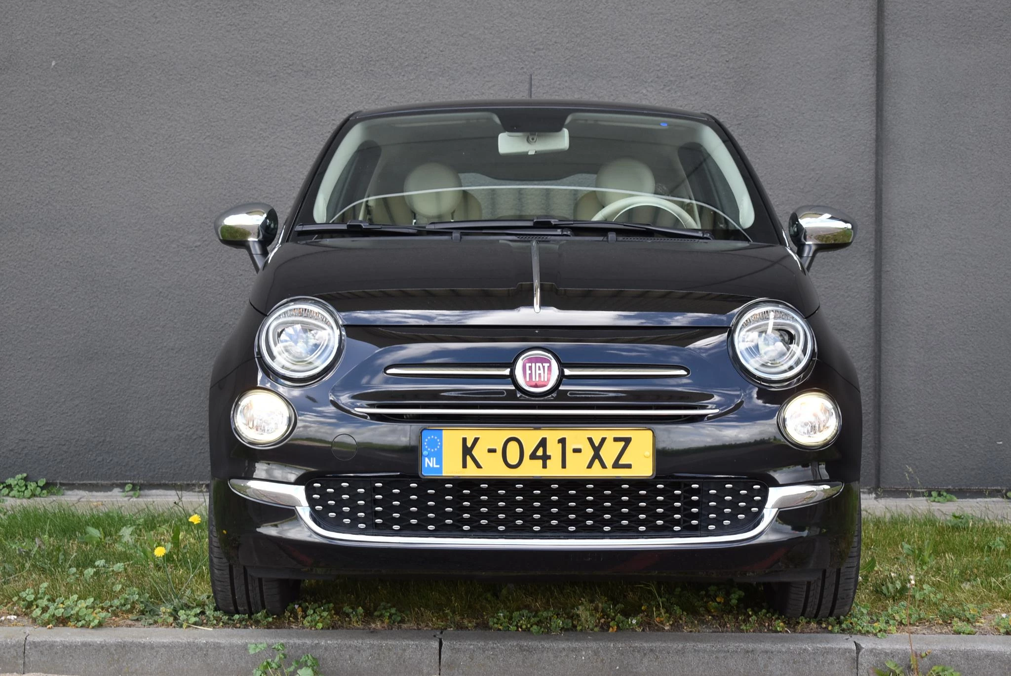 Fiat 500 met kenteken 47100 – autofoto 4