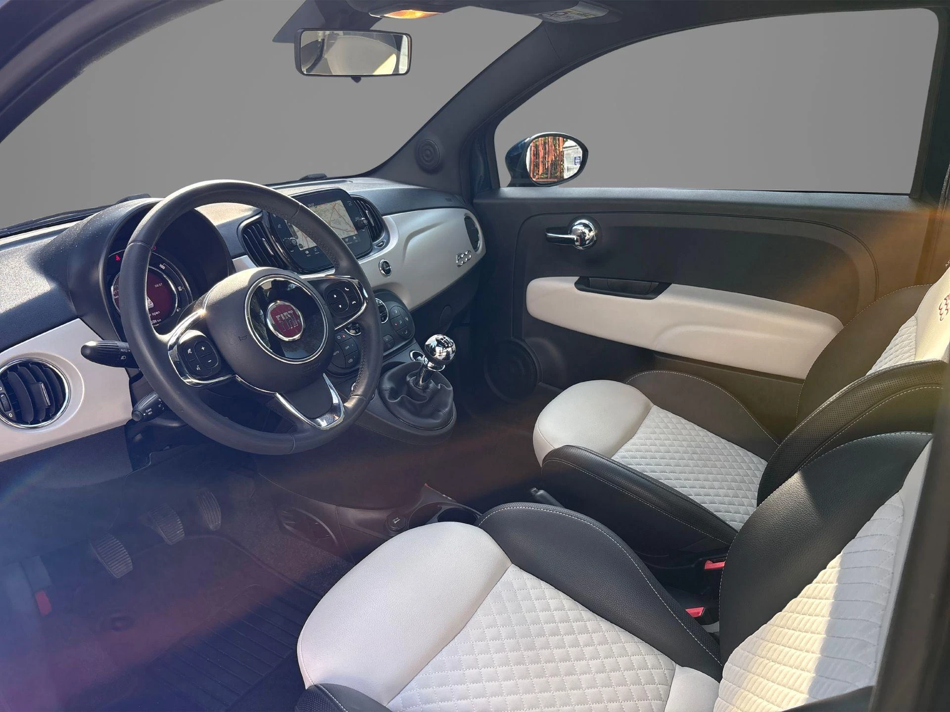 Fiat 500 met kenteken 47100 – autofoto 5