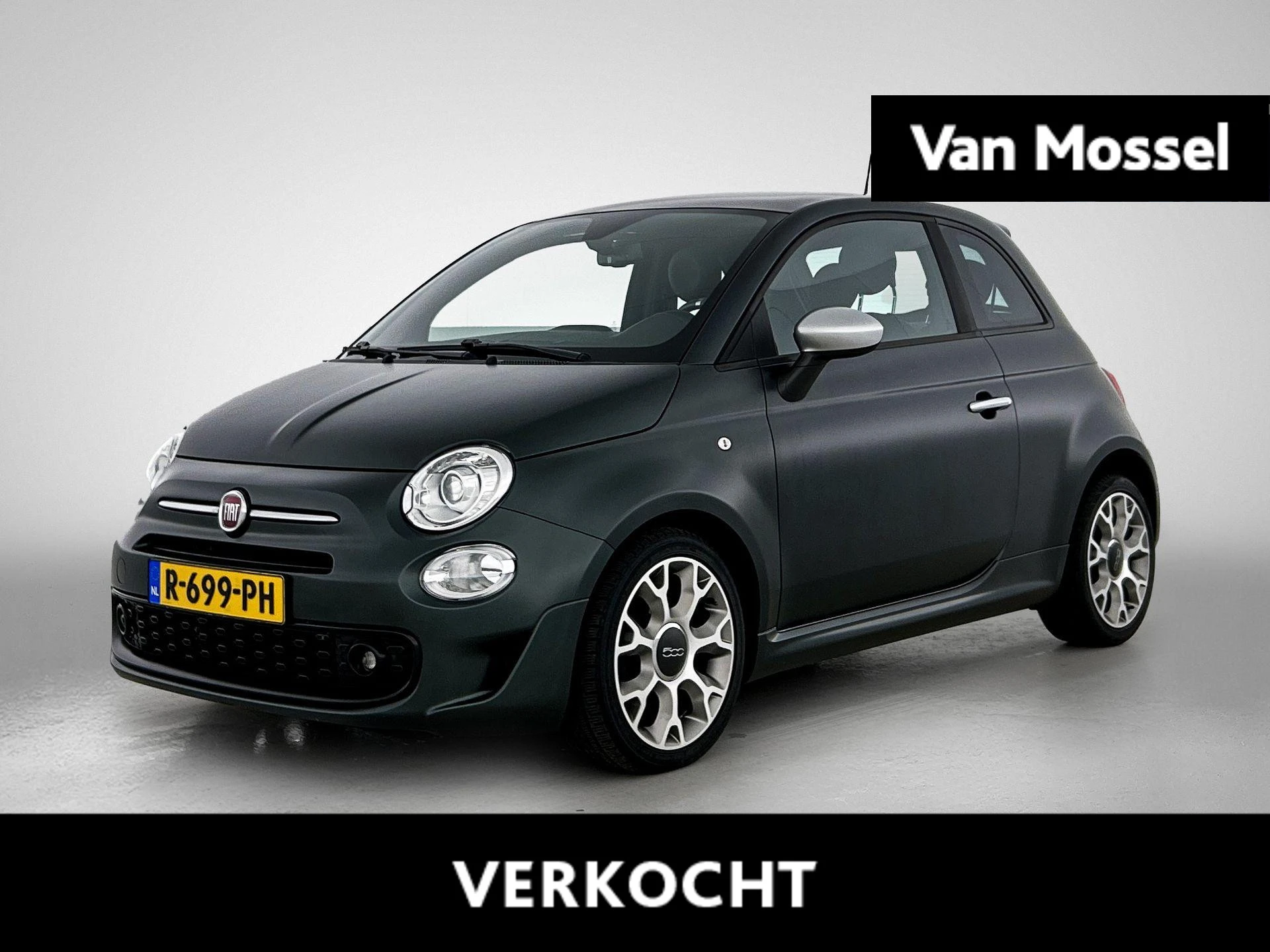 Fiat 500 met kenteken 61100 – autofoto 2