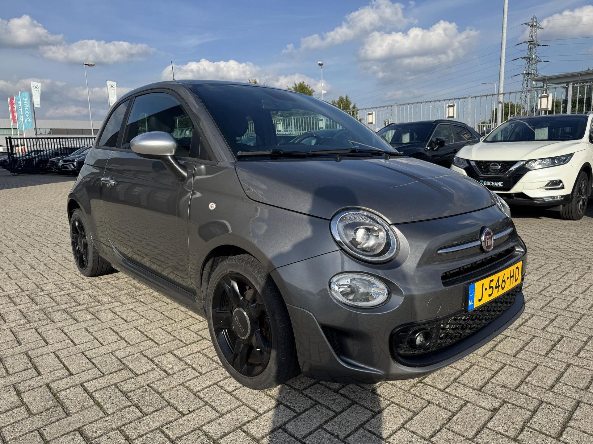 Fiat 500 met kenteken J-546-HD – autofoto 5