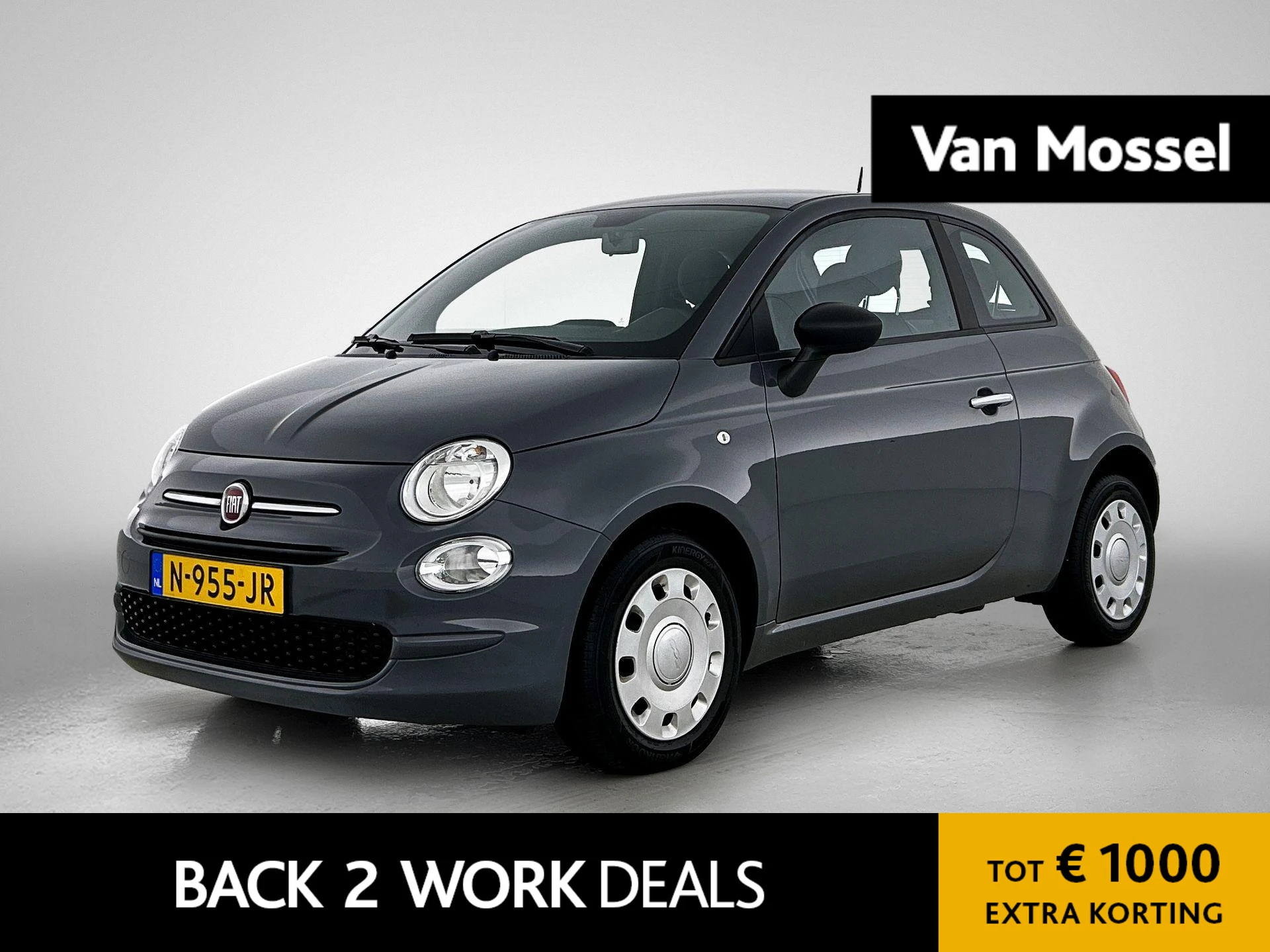 Fiat 500 met kenteken N-955-JR – autofoto 2