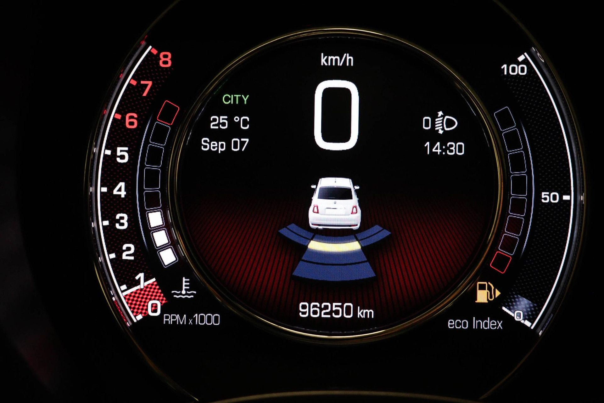 Fiat 500 met kenteken P-869-SV – autofoto 5