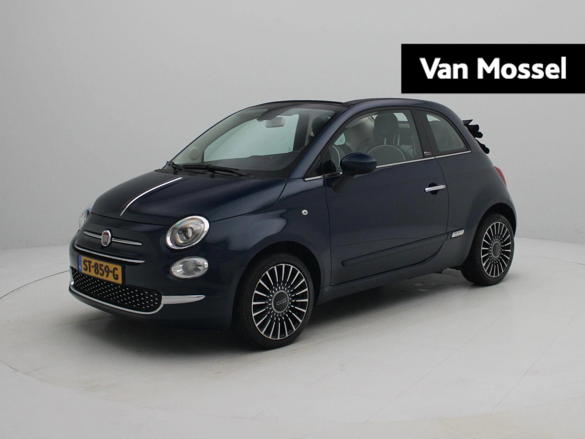Fiat 500C met kenteken 45100 – autofoto 2