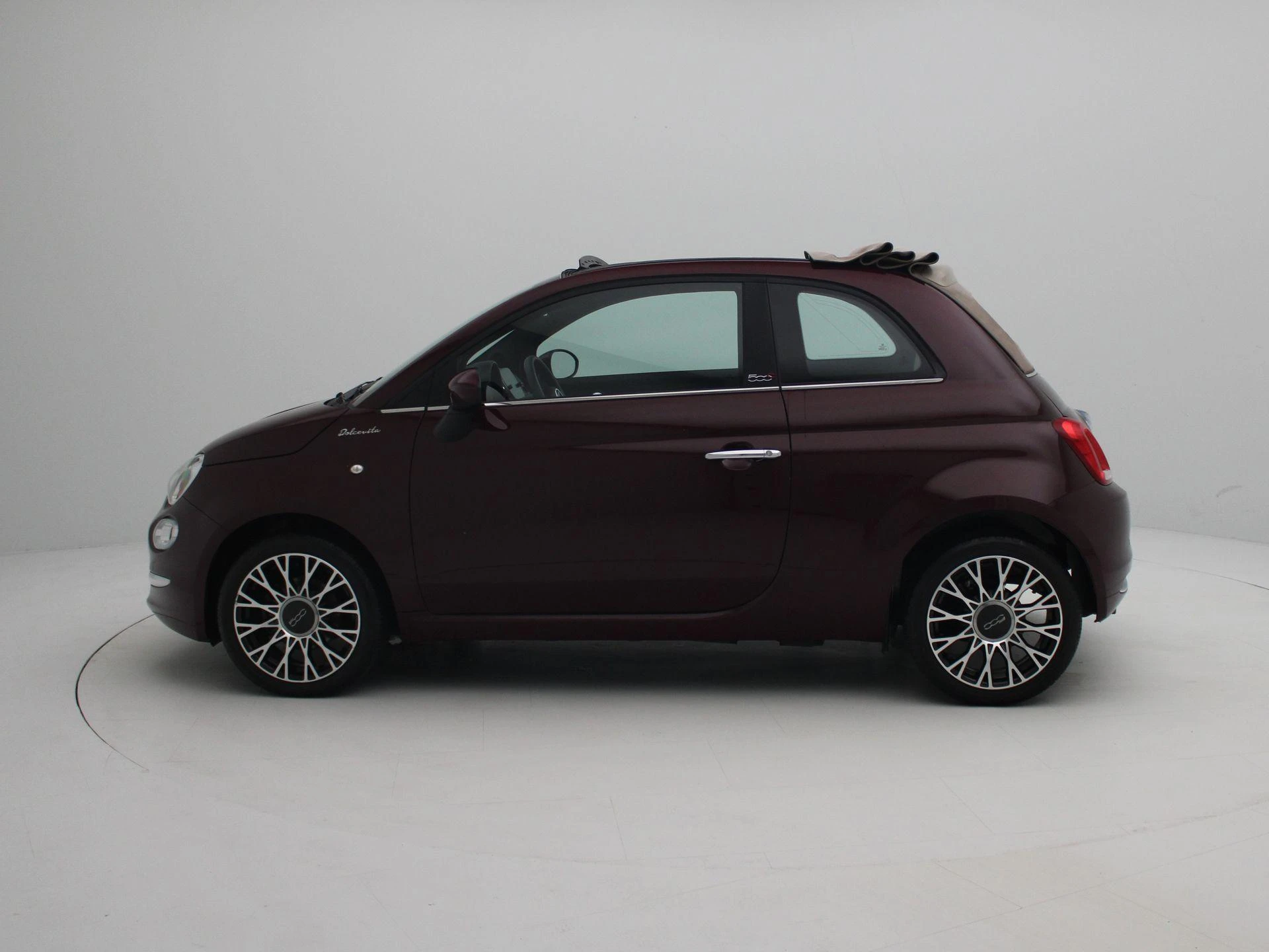Fiat 500C met kenteken P-642-BR – autofoto 5
