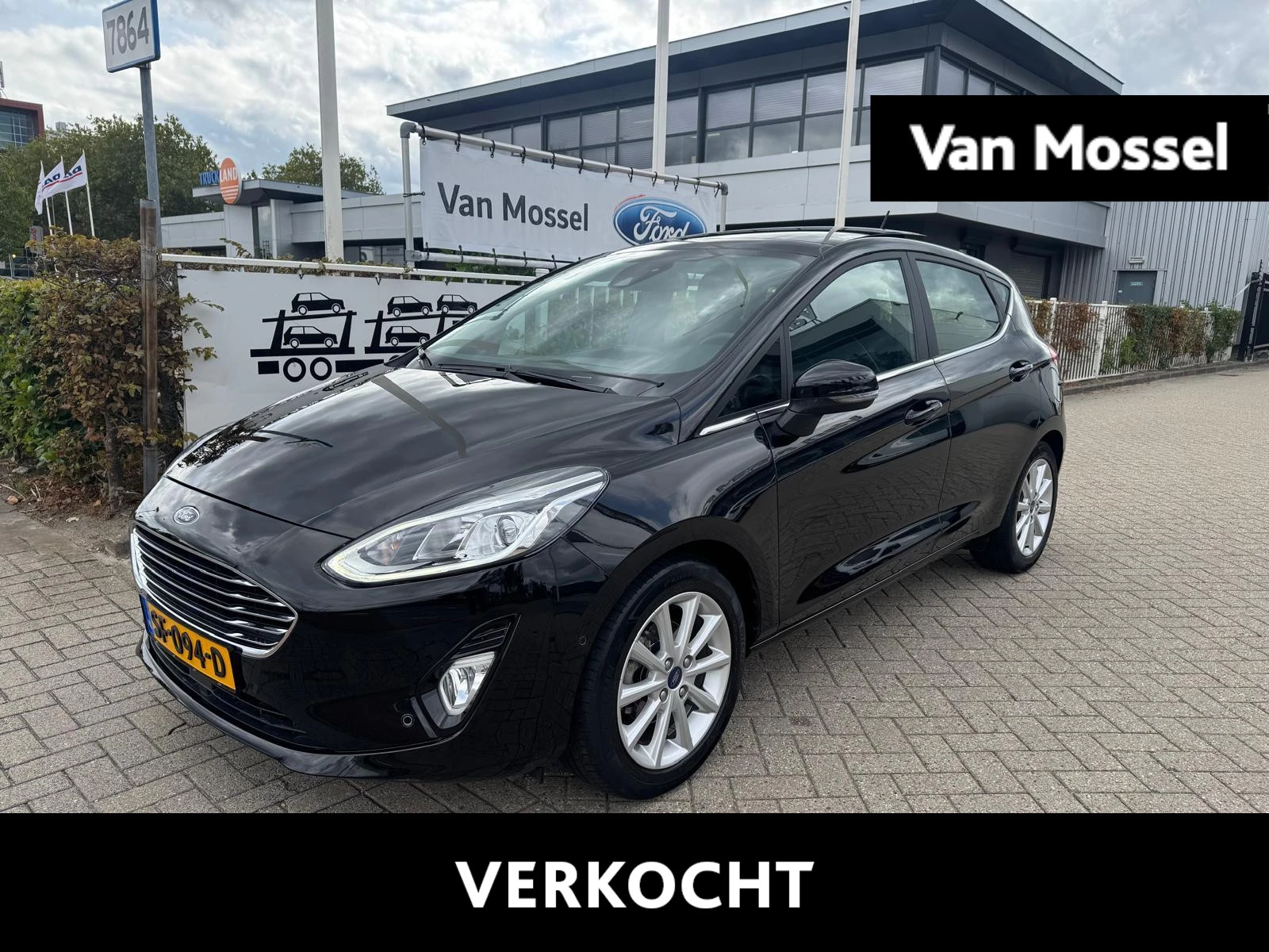 Ford Fiesta met kenteken 43100 – autofoto 2