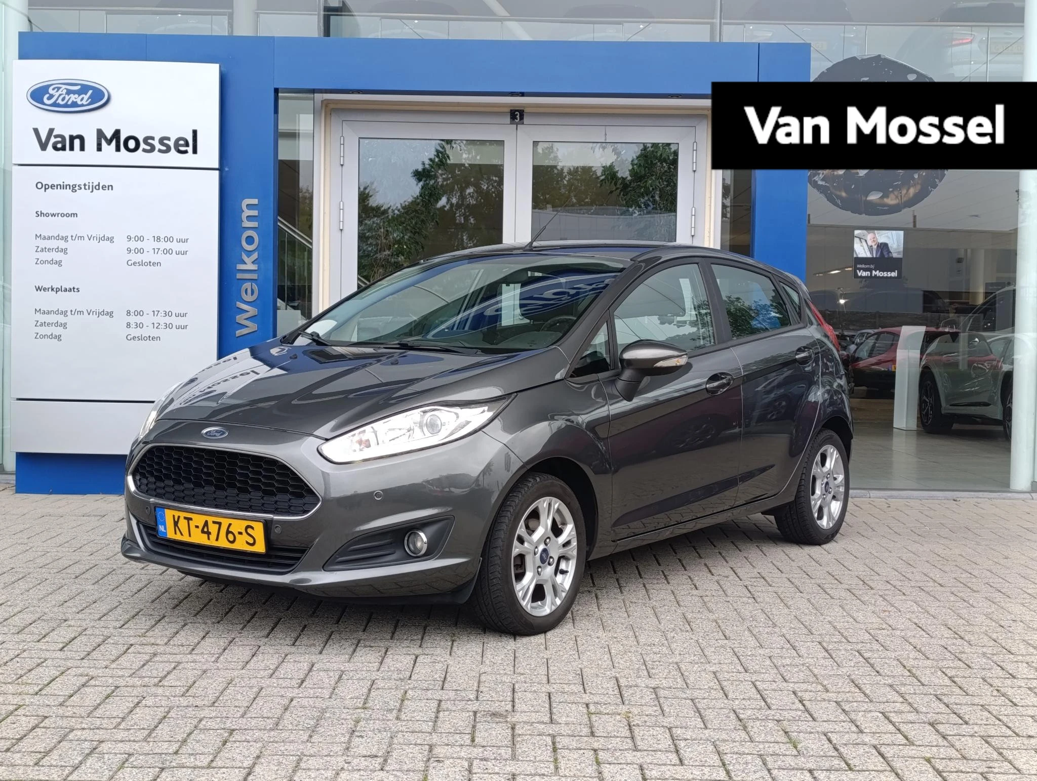 Ford Fiesta met kenteken 43100 – autofoto 2