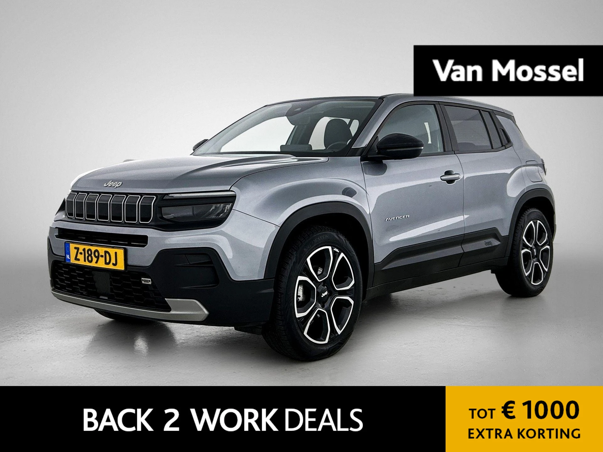 Jeep Avenger met kenteken Z-189-DJ – autofoto 2