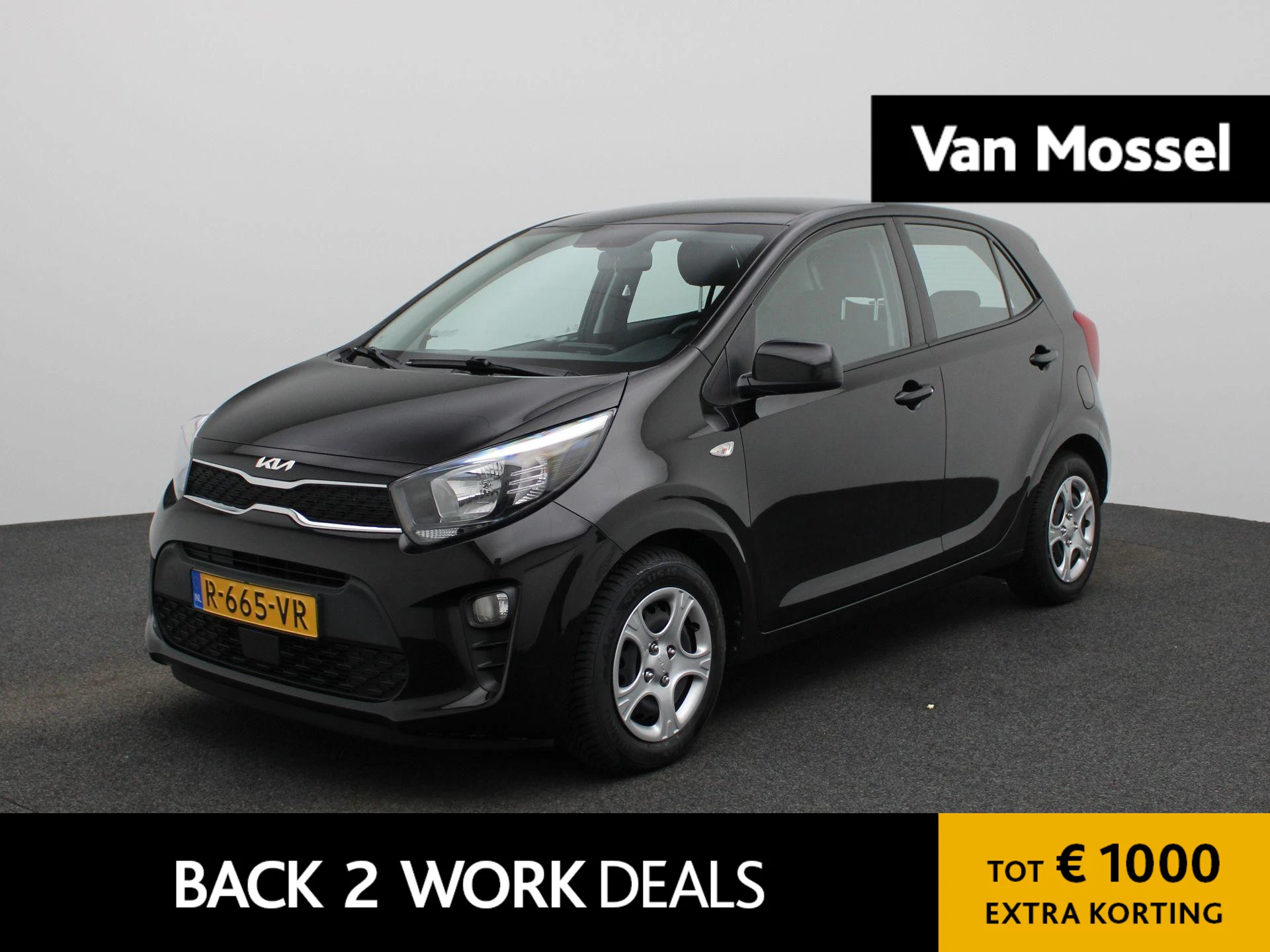 Kia Picanto met kenteken R-665-VR – autofoto 2