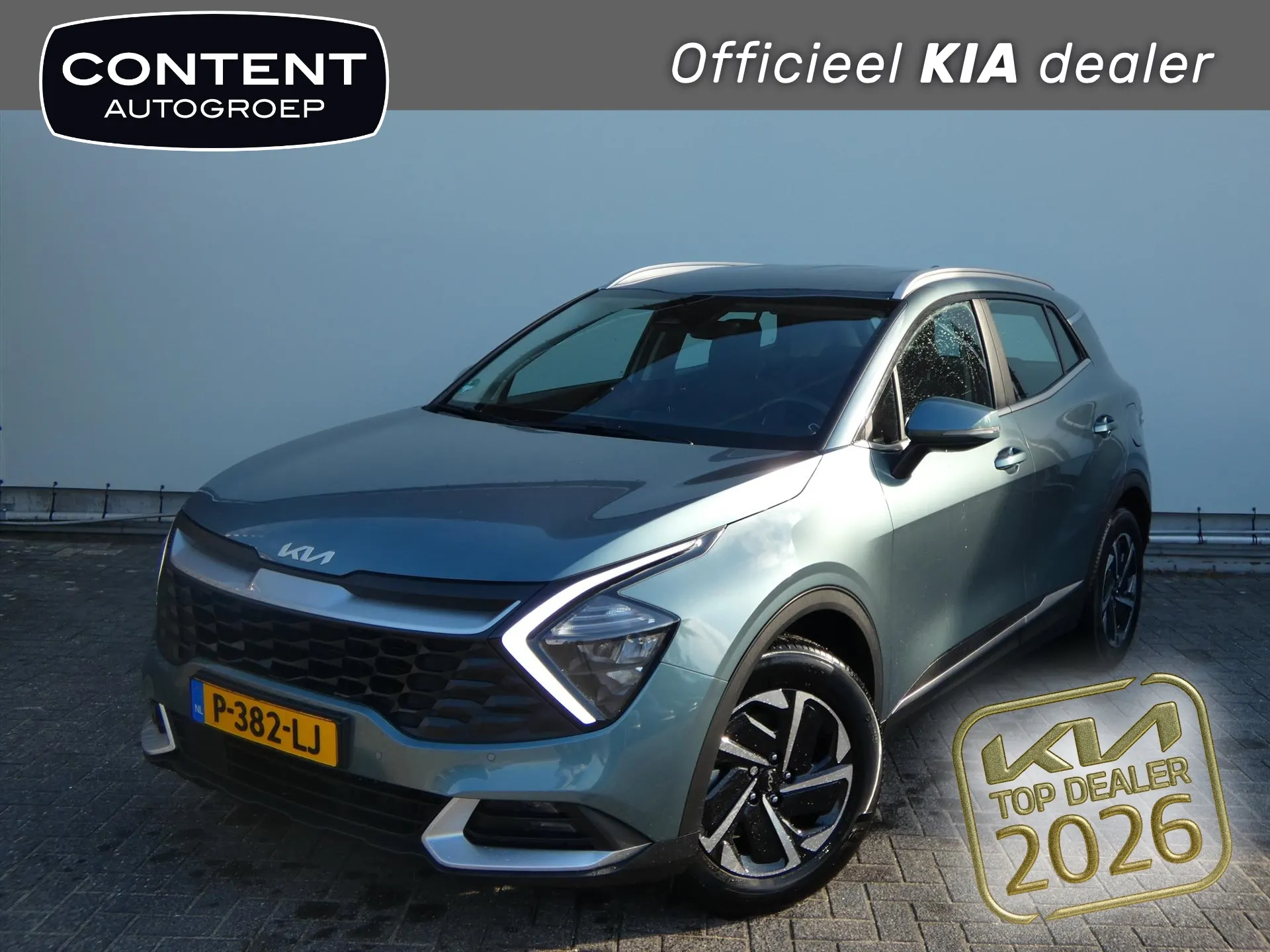 Kia Sportage financial lease – kenteken P-382-LJ