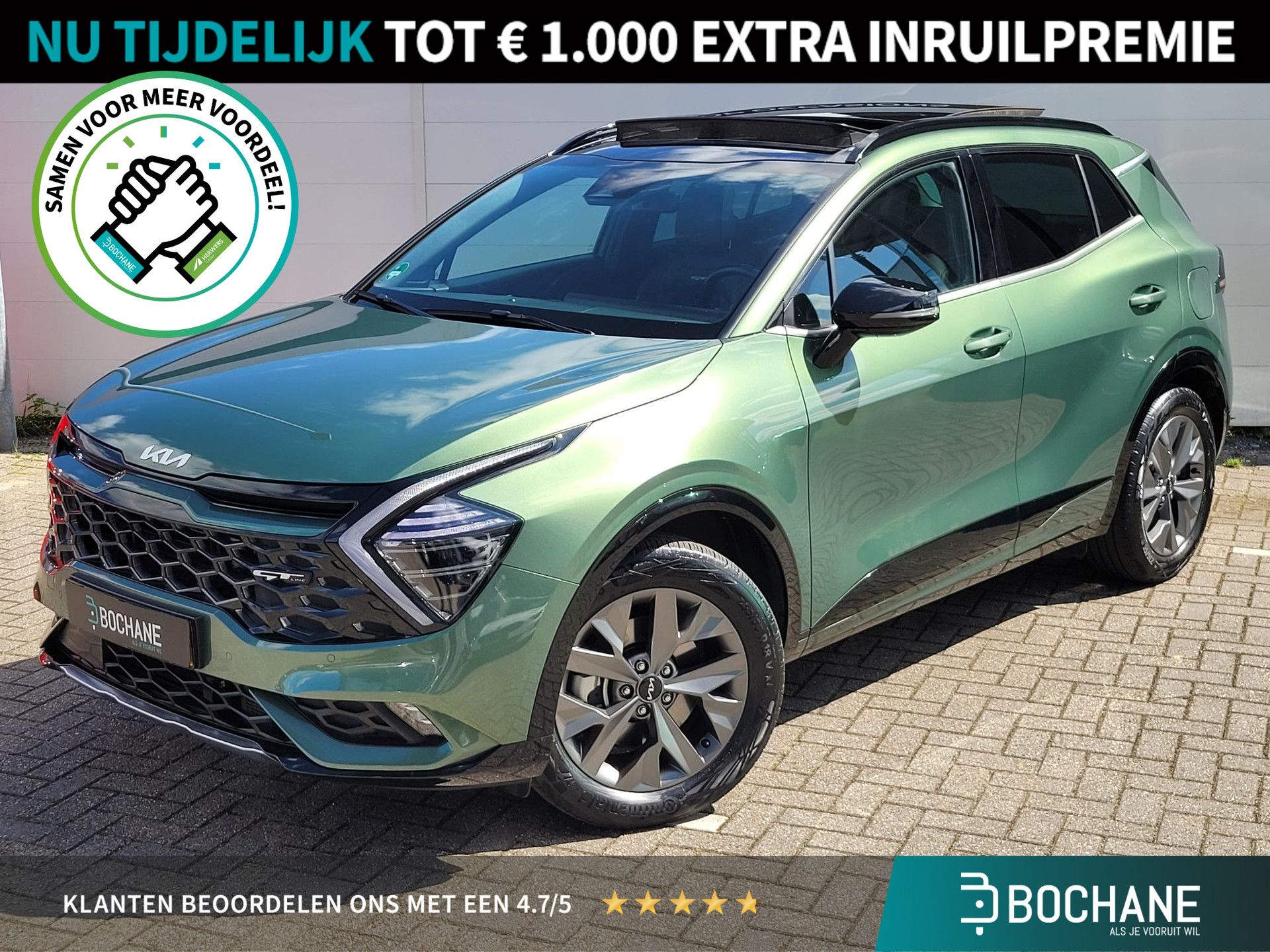 Kia Sportage financial lease – kenteken X-358-XZ