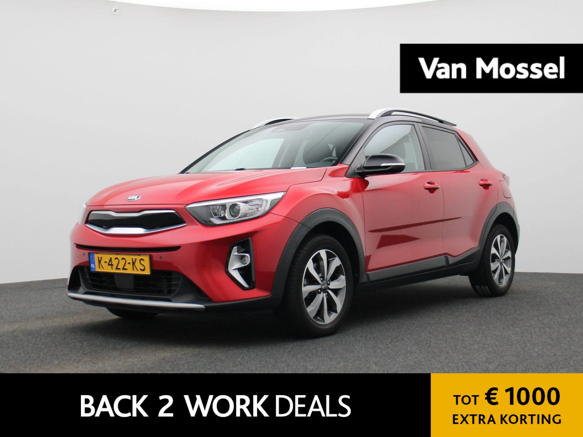 Kia Stonic met kenteken K-422-KS – autofoto 2