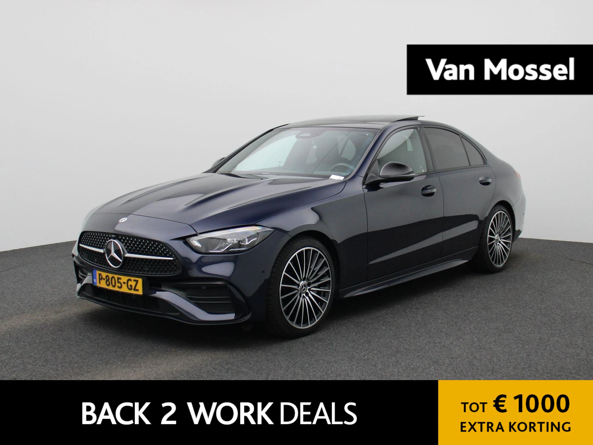 Mercedes-Benz C-Klasse financial lease – kenteken P-805-GZ