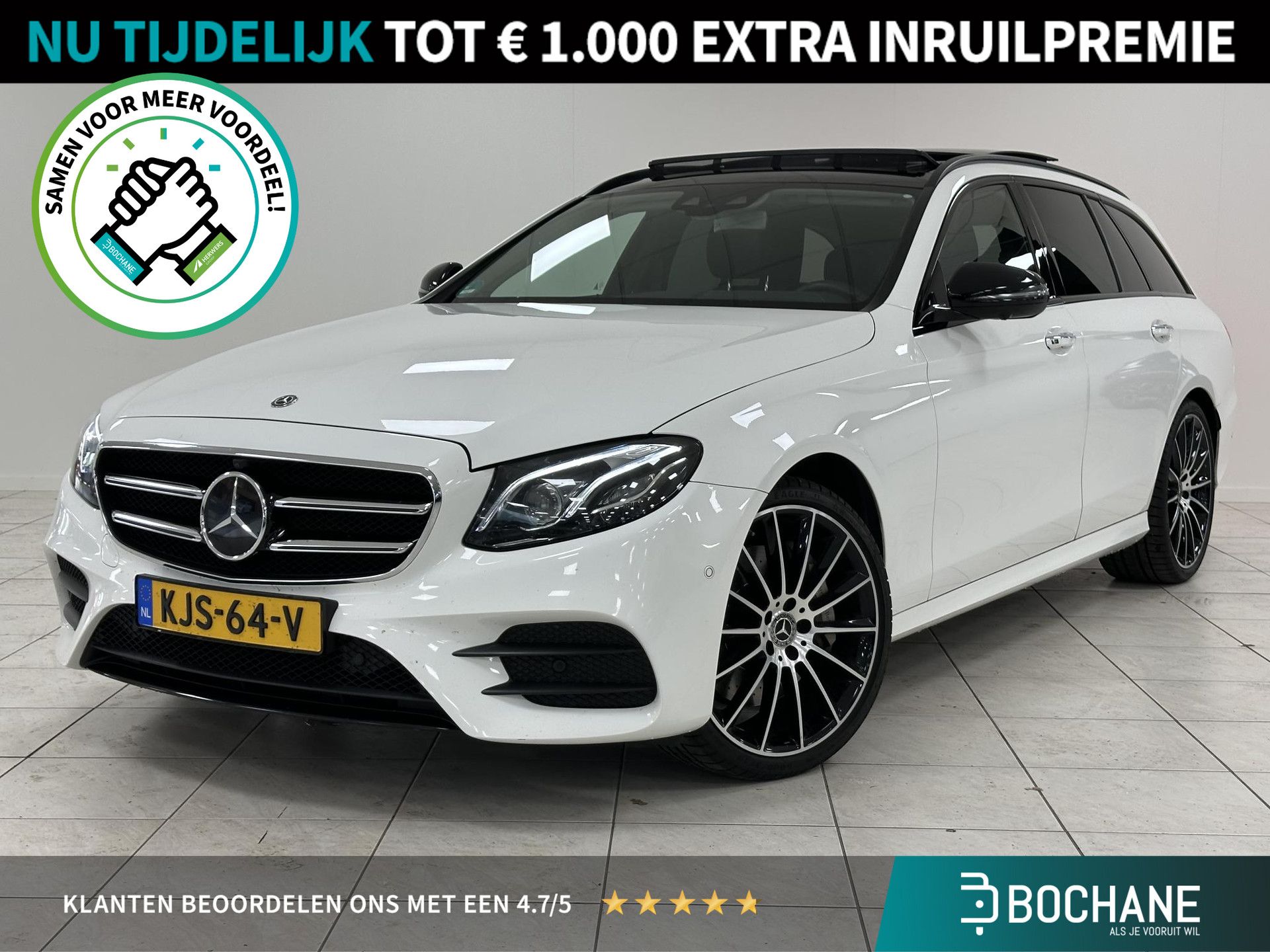 Mercedes-Benz E-Klasse financial lease – kenteken KJS-64-V