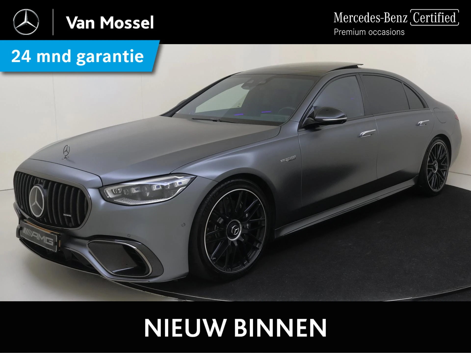 Mercedes-Benz S-Klasse met kenteken 44100 – autofoto 2