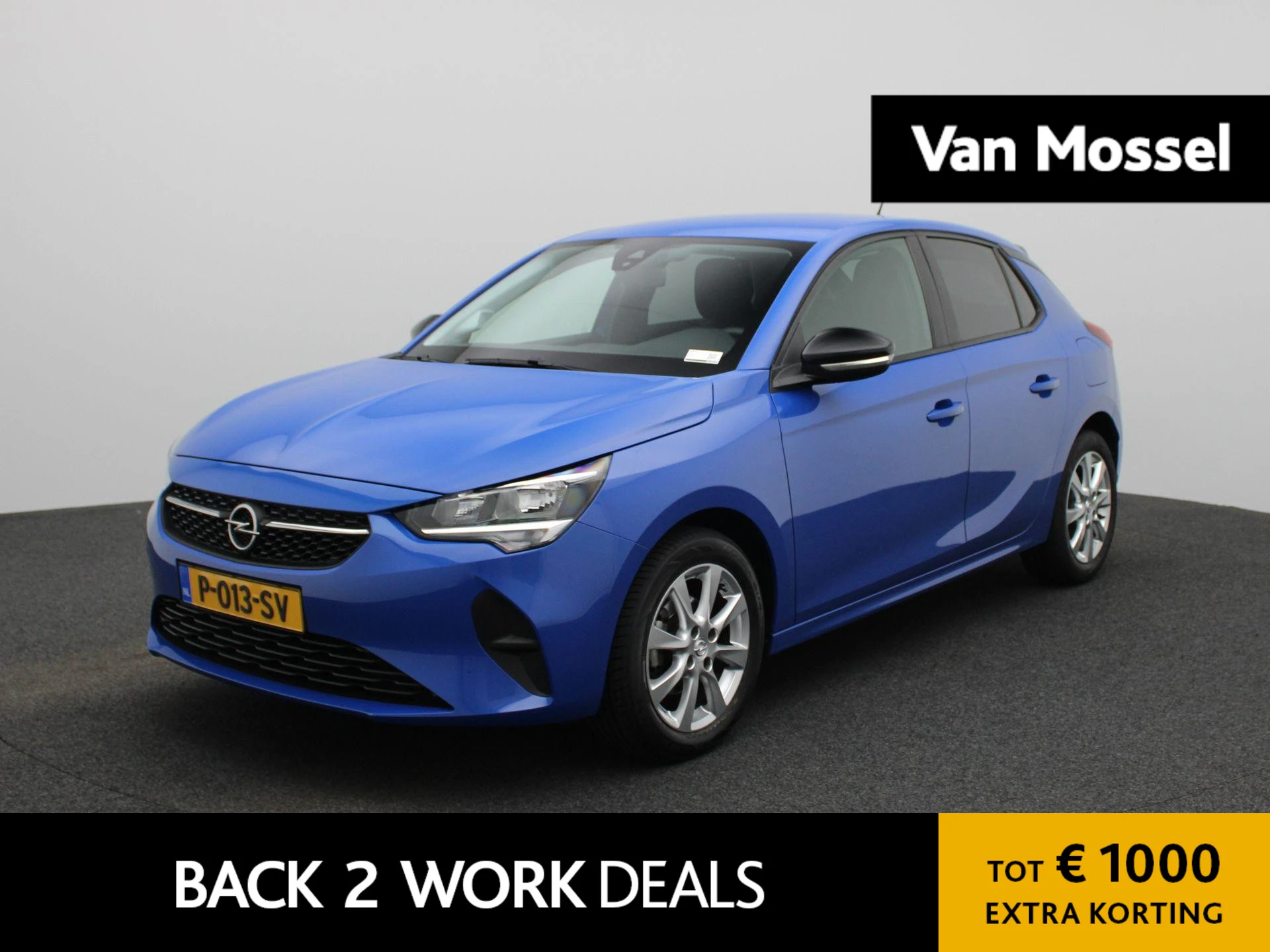Opel Corsa met kenteken P-013-SV – autofoto 2