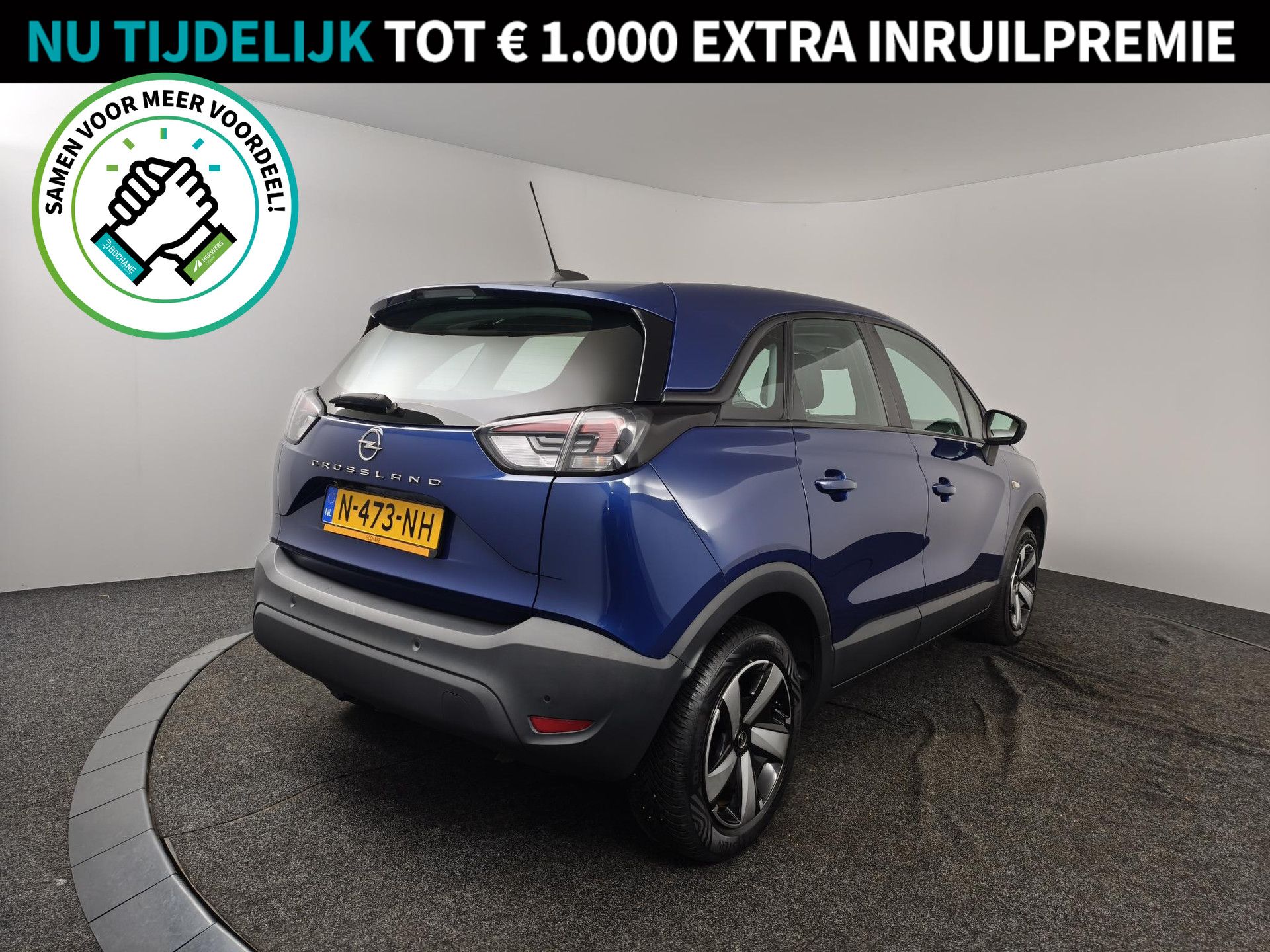 Opel Crossland met kenteken N-473-NH – autofoto 2